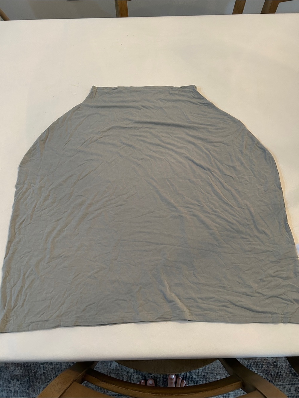 Nursing Cover in Light Gray